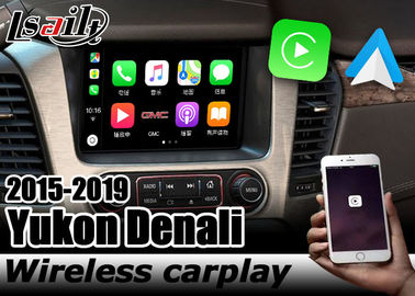 Interfejs Carplay dla interfejsu GMC Yukon Denali Android auto youtube play przez Lsailt Navihome