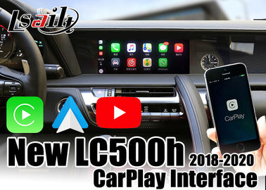 CarPlay/Android Auto multimedialna nawigacja samochodowa dla Lexus LC500h 2018-2020 z YouTube