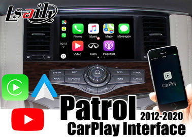 Interfejs Carplay sygnału wyjściowego LVDS Zintegrowany Android Auto dla Nissan 2012-2018 Patrol