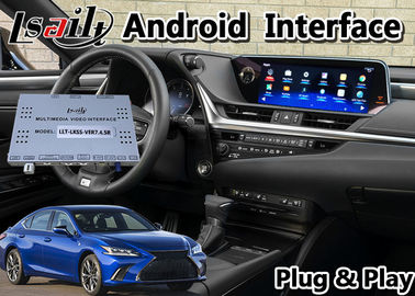 Lsalit 4 + 64 GB Interfejs wideo Lexus Android 9.0 Carplay dla ES350 2019-2020 sterowanie panelem dotykowym