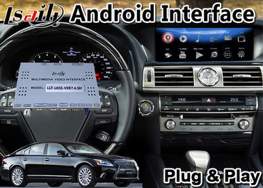 Interfejs wideo Lsailt Android 9.0 Lexus dla LS460 LS 600H obsługa myszy dodać bezprzewodowy carplay android auto;
