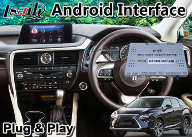 Interfejs multimedialny Lsailt Android dla Lexus RX200t RX350 z Google / waze / Carplay