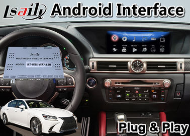 4 + 64 GB Interfejs wideo Lsailt Lexus dla GS 450h 2014-2020, samochodowy system nawigacji GPS Carplay GS450h