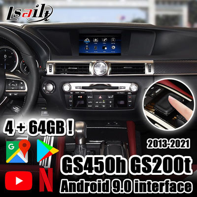 4 GB Lexus GS Android Interfejs wideo Sterowanie za pomocą joysticka w zestawie NetFlix, CarPlay, Android Auto dla GS450h GS200t