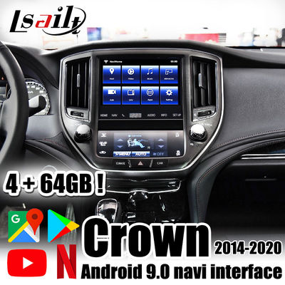 Multimedialny interfejs wideo Lsailt Android 9.0 dla Toyota Crown obsługuje WIFI, instalacja bez uszkodzeń 4 + 64 GB