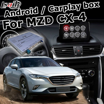 Mazda CX-4 CX4 multimedialny interfejs wideo opcjonalny interfejs carplay android auto android;
