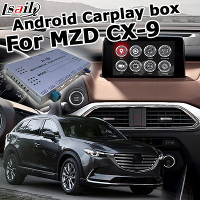Skrzynka interfejsu wideo Android auto carplay do zasilania Mazda CX-9 CX9 12 V DC!