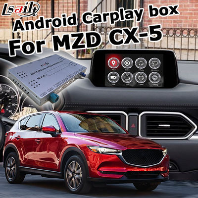 Mazda CX-5 CX5 interfejs carplay Android auto Box Gps z pokrętłem sterowania Mazda;