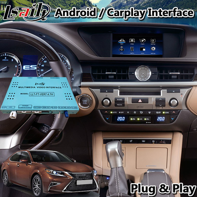 4 + 64 GB Lsailt Android Video Auto interfejs do sterowania myszą Lexus ES250 2013-2018 nawigacja samochodowa GPS