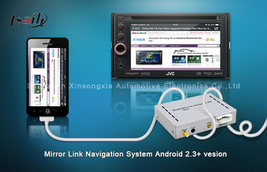 Samochodowy odtwarzacz DVD JVC Mirror Link Box / skrzynki nawigacji GPS dla Pioneera z Bluetooth