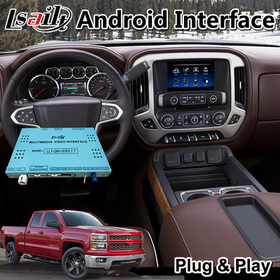 Lsailt Android Carplay Multimedia Interface dla 2014-2019 Chevrolet Silverado 1500 2500 3500 System Mylink
