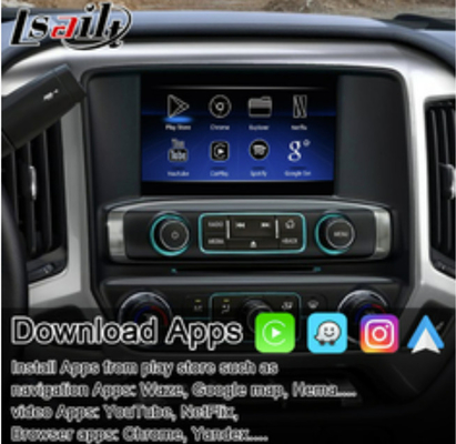 Interfejs multimedialny CarPlay dla Chevroleta Silverado Tahoe MyLink z Android Auto