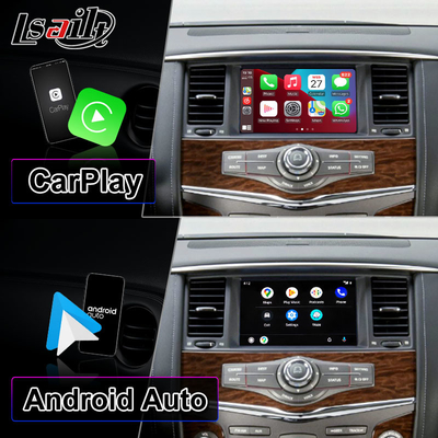 Samochodowy ekran multimedialny Lsailt dla Nissan Patrol Y62 2011-2017 z bezprzewodowym systemem Android Auto Carplay