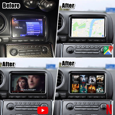 Interfejs Plug & Play Android Auto dla Mazda MX-5 2 3 6 CX-3 CX-5 aplikacje pomocnicze Miracast WIFI Yandex mapa online