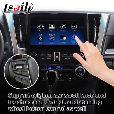 Android auto bezprzewodowy interfejs multimedialny carplay dla Toyota Alphard Vellfire JBL