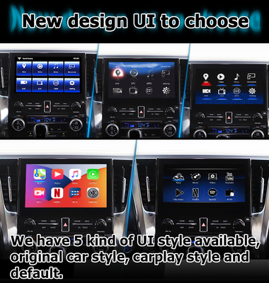 Android auto bezprzewodowy interfejs multimedialny carplay dla Toyota Alphard Vellfire JBL
