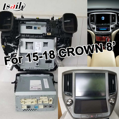 Toyota Crown S210 AWS215 GWS214 android interfejs multimedialny bezprzewodowy carplay android auto rozwiązanie z radiem FM dodaj