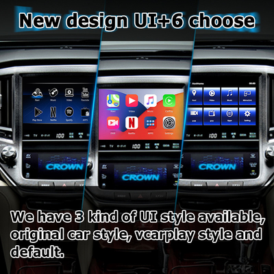 Toyota Crown S210 AWS215 GWS214 android interfejs multimedialny bezprzewodowy carplay android auto rozwiązanie z radiem FM dodaj