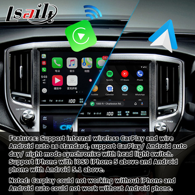 Toyota Crown S210 AWS215 GWS214 android interfejs multimedialny bezprzewodowy carplay android auto rozwiązanie z radiem FM dodaj