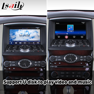 Lsailt bezprzewodowy interfejs AA Carplay dla Infiniti EX EX25 EX35 EX37 EX30d 2007-2013