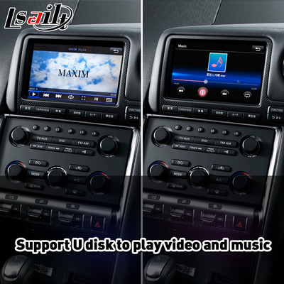 Interfejs Lsailt Android Auto Carplay dla nissana GTR GT-R R35 Nismo 2008-2010