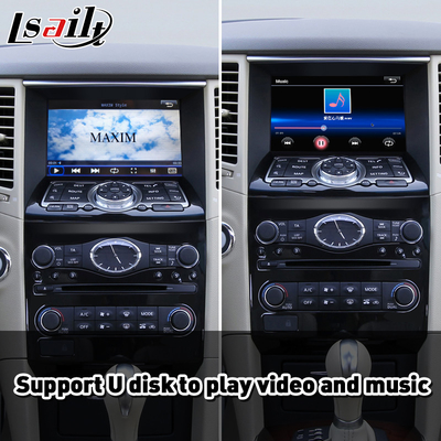 Lsailt bezprzewodowy interfejs Android Auto Carplay dla Infiniti FX FX30dS FX35 FX37 FX50 2008-2013 rok