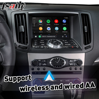 Bezprzewodowy interfejs Android Auto Carplay dla Infiniti G25 G35 G37 Skyline 370GT 350GT (V36) Rok 2008-2013