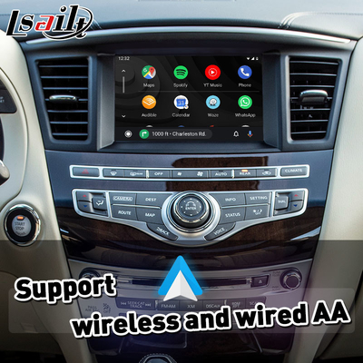 Lsailt Android Auto CP AA OEM Integracja Interfejs Carplay dla Infiniti JX35 2011-2013