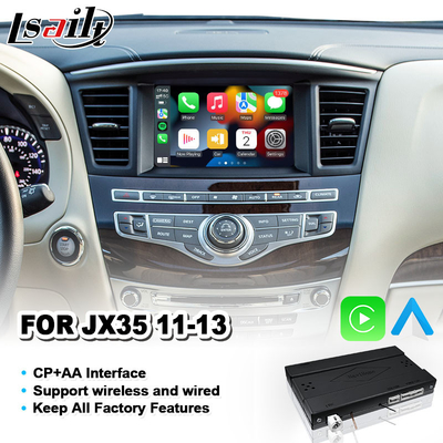 Lsailt Android Auto CP AA OEM Integracja Interfejs Carplay dla Infiniti JX35 2011-2013