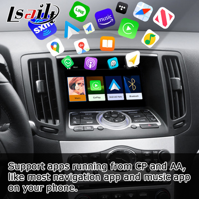 Bezprzewodowy moduł samochodowy android carplay dla Infiniti G37 G25 Q40 Q60 370GT skyline 08IT
