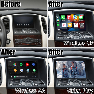 Bezprzewodowy android auto carplay dla Infiniti EX35 EX25 EX37 QX50 EX IT08 08IT moduł box