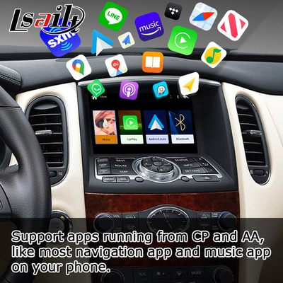 Bezprzewodowy android auto carplay dla Infiniti EX35 EX25 EX37 QX50 EX IT08 08IT moduł box