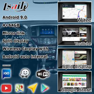 Aktualizacja ekranu multimedialnego Nissan Pathfinder R52 Android IT06 06It system carplay