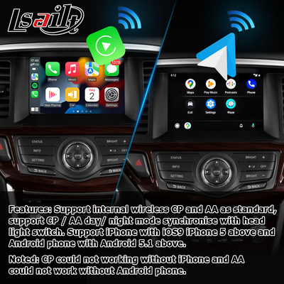 Aktualizacja ekranu multimedialnego Nissan Pathfinder R52 Android IT06 06It system carplay
