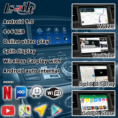 Infiniti M35 M45 Nissan Fuga HD ekran dotykowy z wieloma palcami aktualizacja carplay android auto interfejs wideo