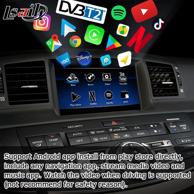 Infiniti M35 M45 Nissan Fuga HD ekran dotykowy z wieloma palcami aktualizacja carplay android auto interfejs wideo
