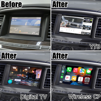 Ekran dotykowy HD z wieloma palcami carplay android automatyczna aktualizacja dla Infiniti QX60 JX35 2013-2016 IT06