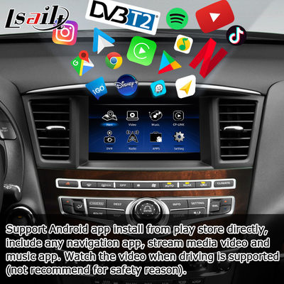 Ekran dotykowy HD z wieloma palcami carplay android automatyczna aktualizacja dla Infiniti QX60 JX35 2013-2016 IT06