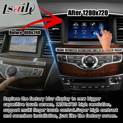 Ekran dotykowy HD z wieloma palcami carplay android automatyczna aktualizacja dla Infiniti QX60 JX35 2013-2016 IT06