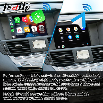 Infiniti Q70 M35 M35h M45 Nissan Fuga Android carplay aktualizacja wielu palców dotykowych