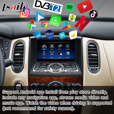 Infiniti QX50 EX EX35 EX25 EX37 Nissan skyline crossover Android ekran hd carplay android auto upgradew