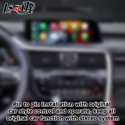 Lexus RX350 RX450h RX200t bezprzewodowy interfejs carplay android auto dublowanie ekranu