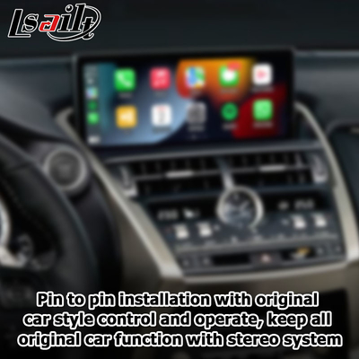 Lexus NX300 NX300h 2018 2021 bezprzewodowy interfejs samochodowy android carplay
