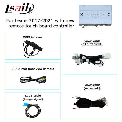 Lexus NX300 NX300h 2018 2021 bezprzewodowy interfejs samochodowy android carplay