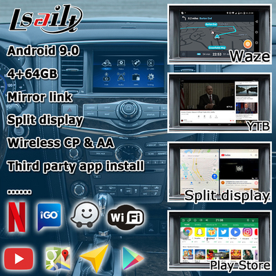 Infiniti QX80 QX56 Z62 carplay android auto z wieloma palcami aktualizacja ekranu dotykowego HD IT08
