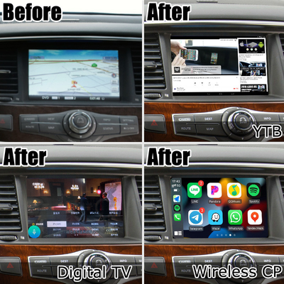 Infiniti QX80 QX56 Z62 carplay android auto z wieloma palcami aktualizacja ekranu dotykowego HD IT08