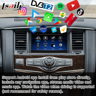 Infiniti QX80 QX56 Z62 carplay android auto z wieloma palcami aktualizacja ekranu dotykowego HD IT08