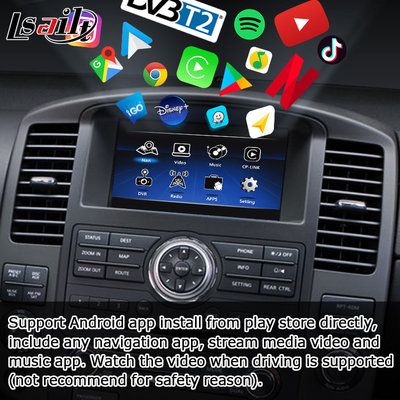 Nissan Pathfinder IT08 R51 aktualizacja ekranu HD bezprzewodowa automatyczna nawigacja carplay android