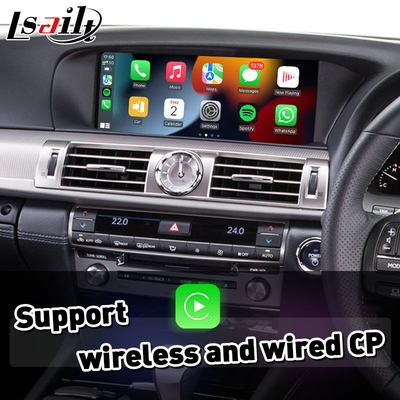 Bezprzewodowy interfejs Android Auto Carplay dla Lexus LS 460 600h LS460 f-sport AWD 2012-2017