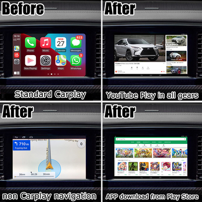 Interfejs Androida oparty na OEM Carplay AI Box dla Nissan Patrol Y62 2020